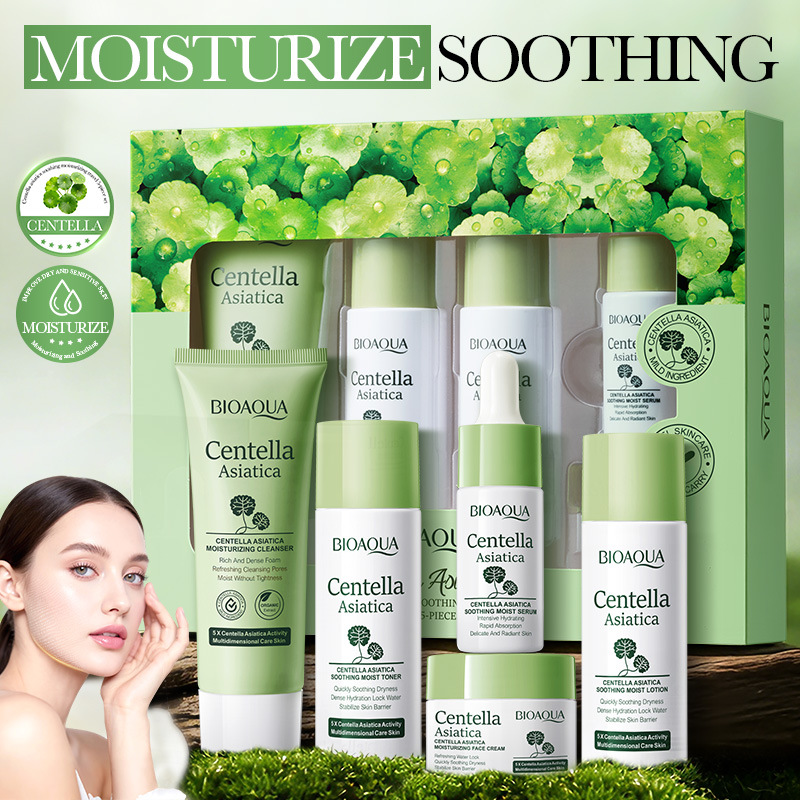 Skincare Centella - 5 sztuk/zestaw BIOAQUA Centella Asiatica Zestawy