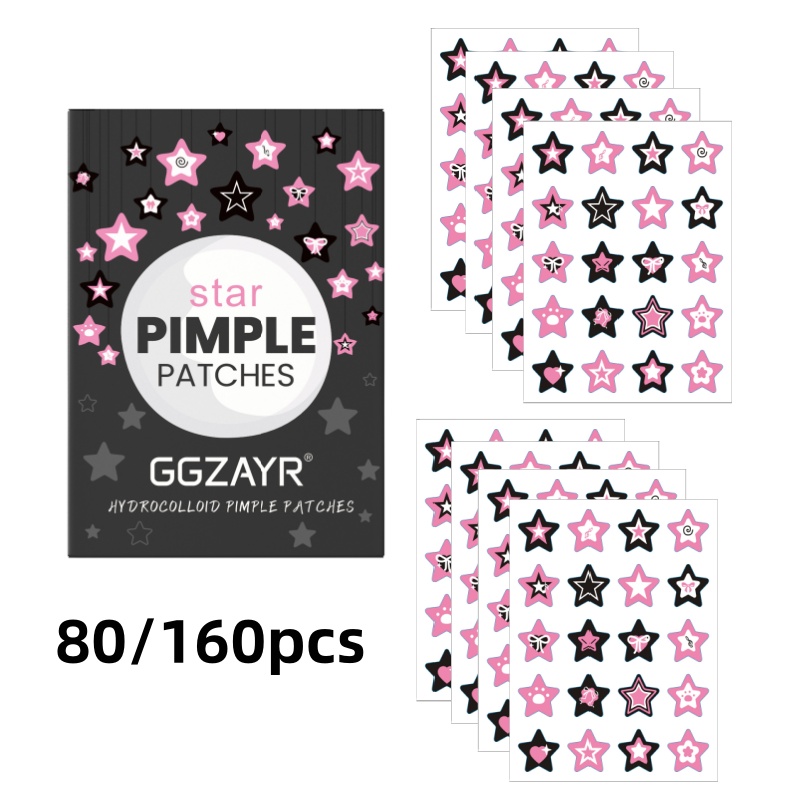 Skincare Acne - Zestaw plasterków na pryszcze w kształcie