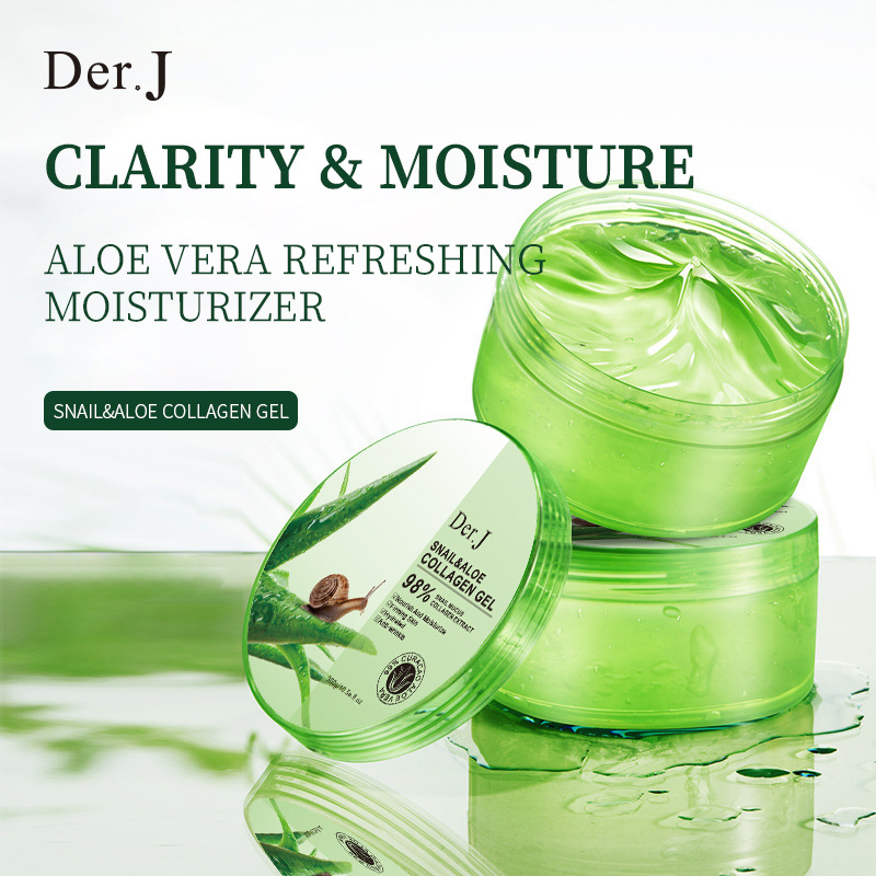 Snail Cream Gel - Żel kolagenowy z aloesem i ślimakiem