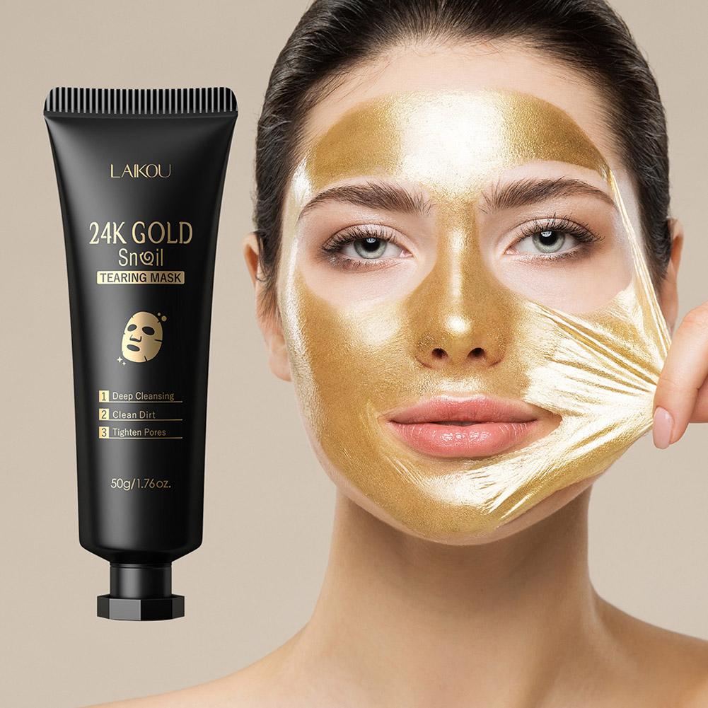 Snail Cream Gel - LAIKOU 24K Gold SNAIL TEARING Mask
