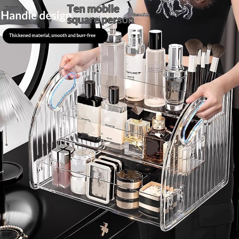 Skincare B Erl - Przezroczysty akrylowy organizer na kosmetyki o
