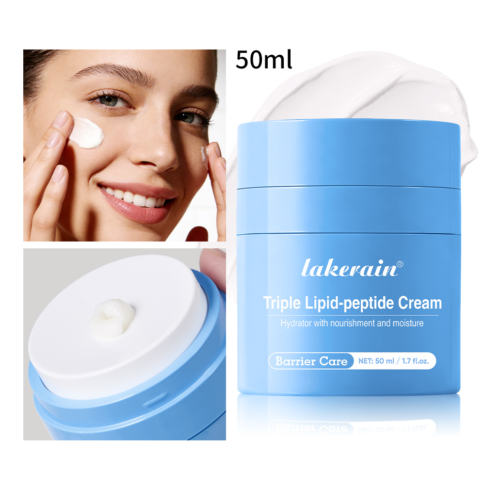 Skincare Non Comedogenic - Krem z potrójnym peptydem lipidowym, długotrwałe