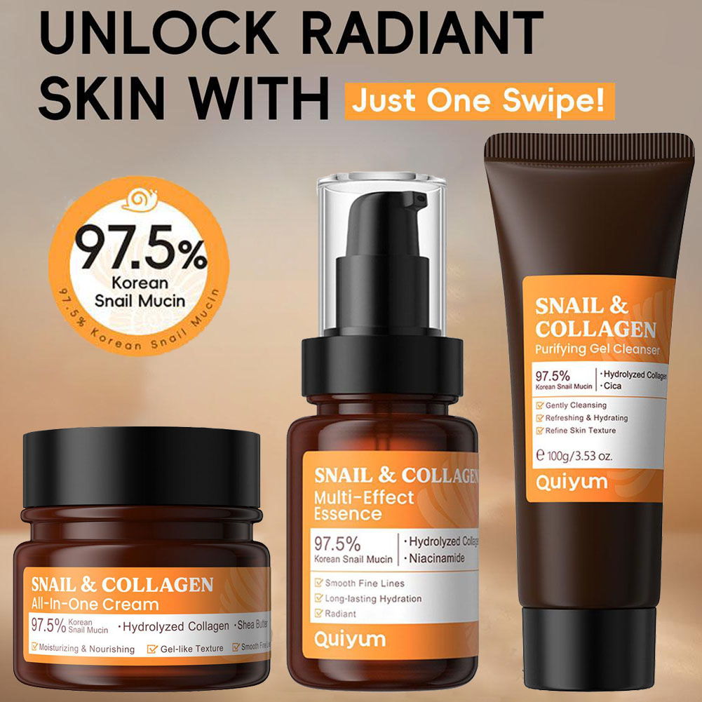 Snail Cream Gel - Esencja wielofunkcyjna ze śluzem ślimaka i