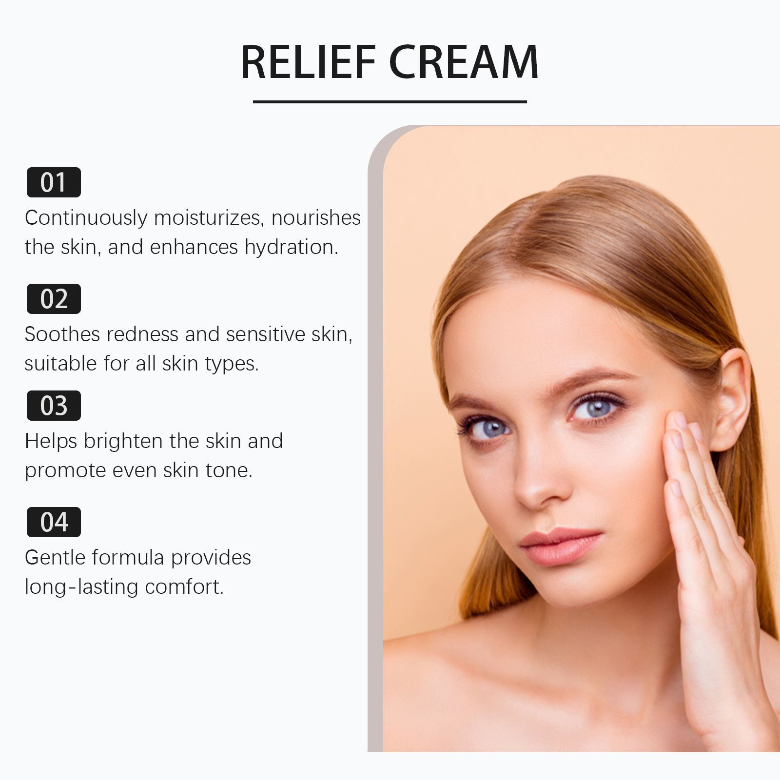 Krem 345 Relief, nawilżający,  – Skincare Glow Glowing recenzja i cena