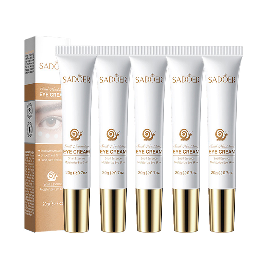 SADOER Krem pod oczy z śluzem  – Snail Cream Gel recenzja i cena