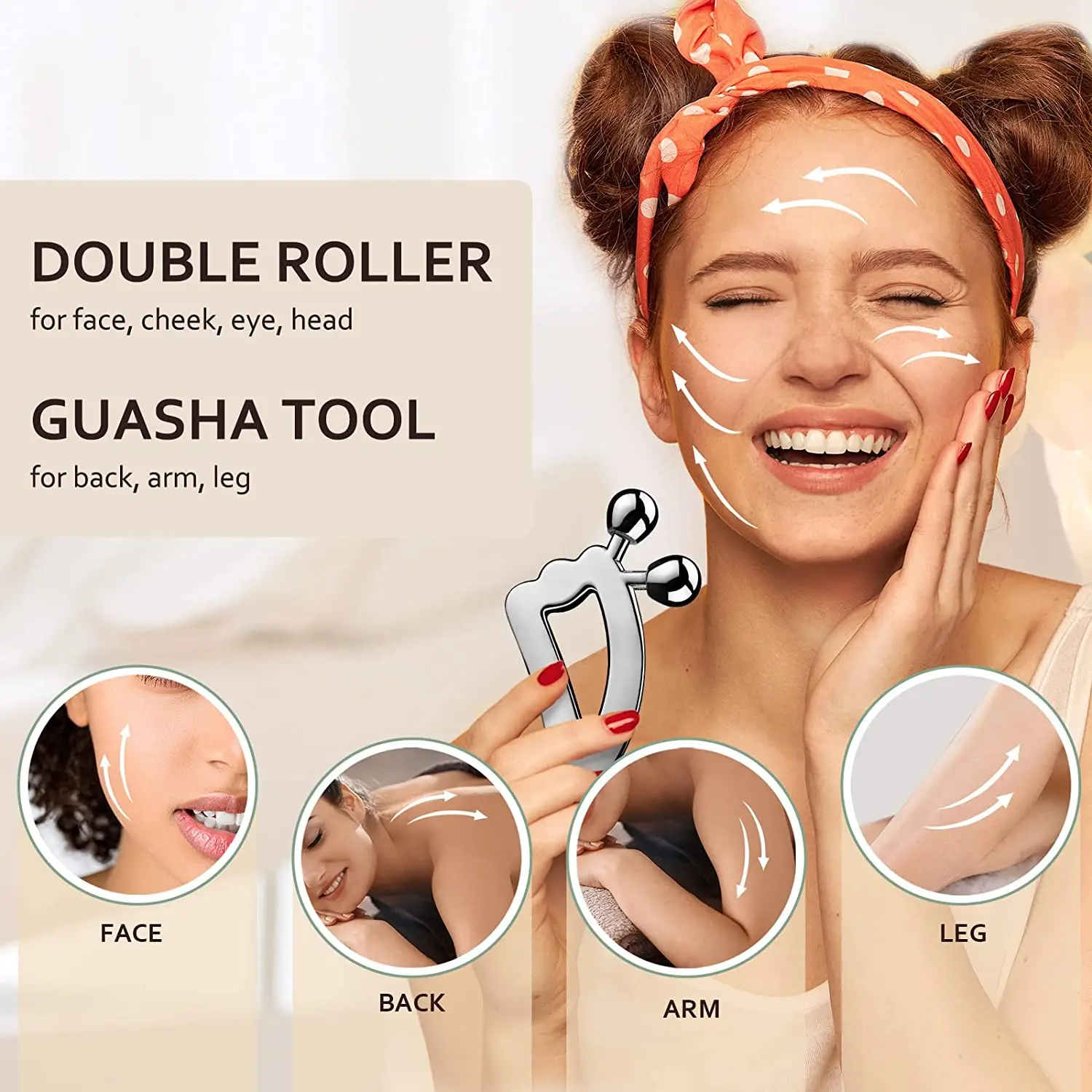Wałek do masażu twarzy 3D i na – Skincare Scora recenzja i cena