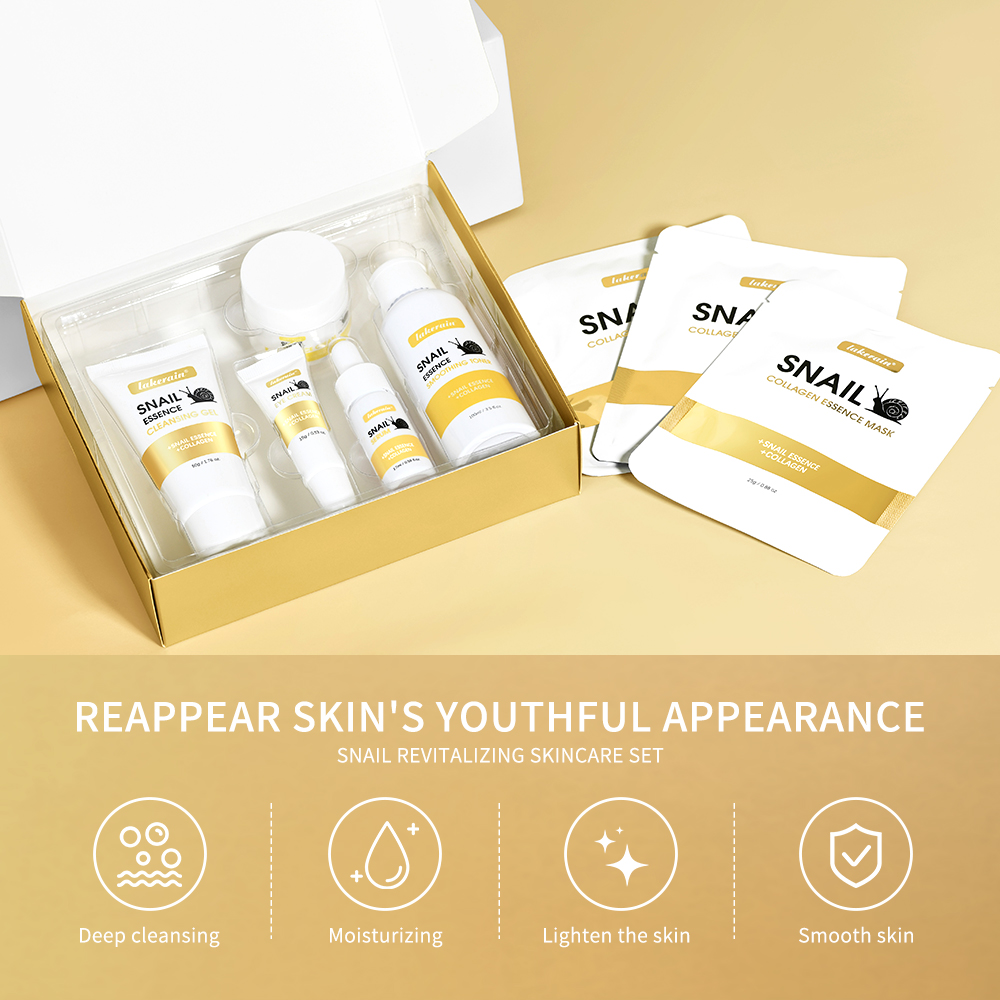 8-częściowy zestaw do pielęgna – Snail Cream Gel recenzja i cena