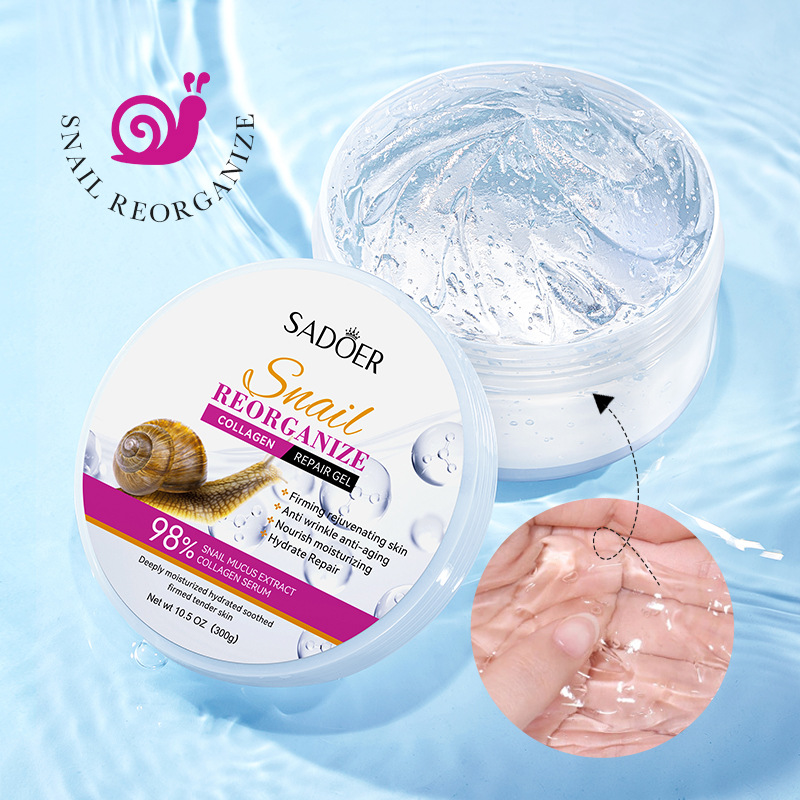 SADOER Krem do twarzy z kolage – Snail Cream Gel recenzja i cena